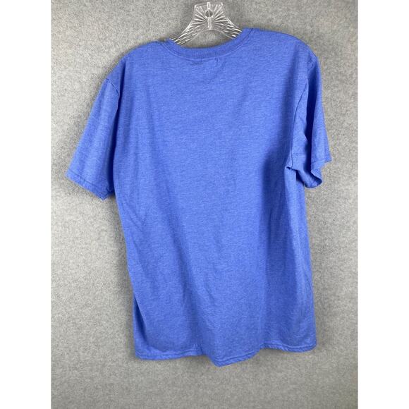 Super Dad T Shirt Men's Size L Blue Superman Logo Father's Day - Picture 3 of 6